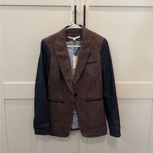 Veronica Beard Plaid Blazer